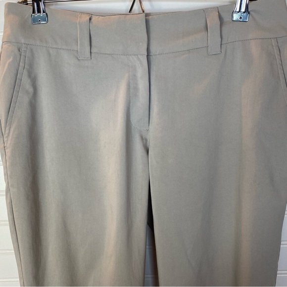 NEW Eileen Fisher Silver Slim Pants Small Sustainable Tencel Zip $208 - Picture 2 of 9